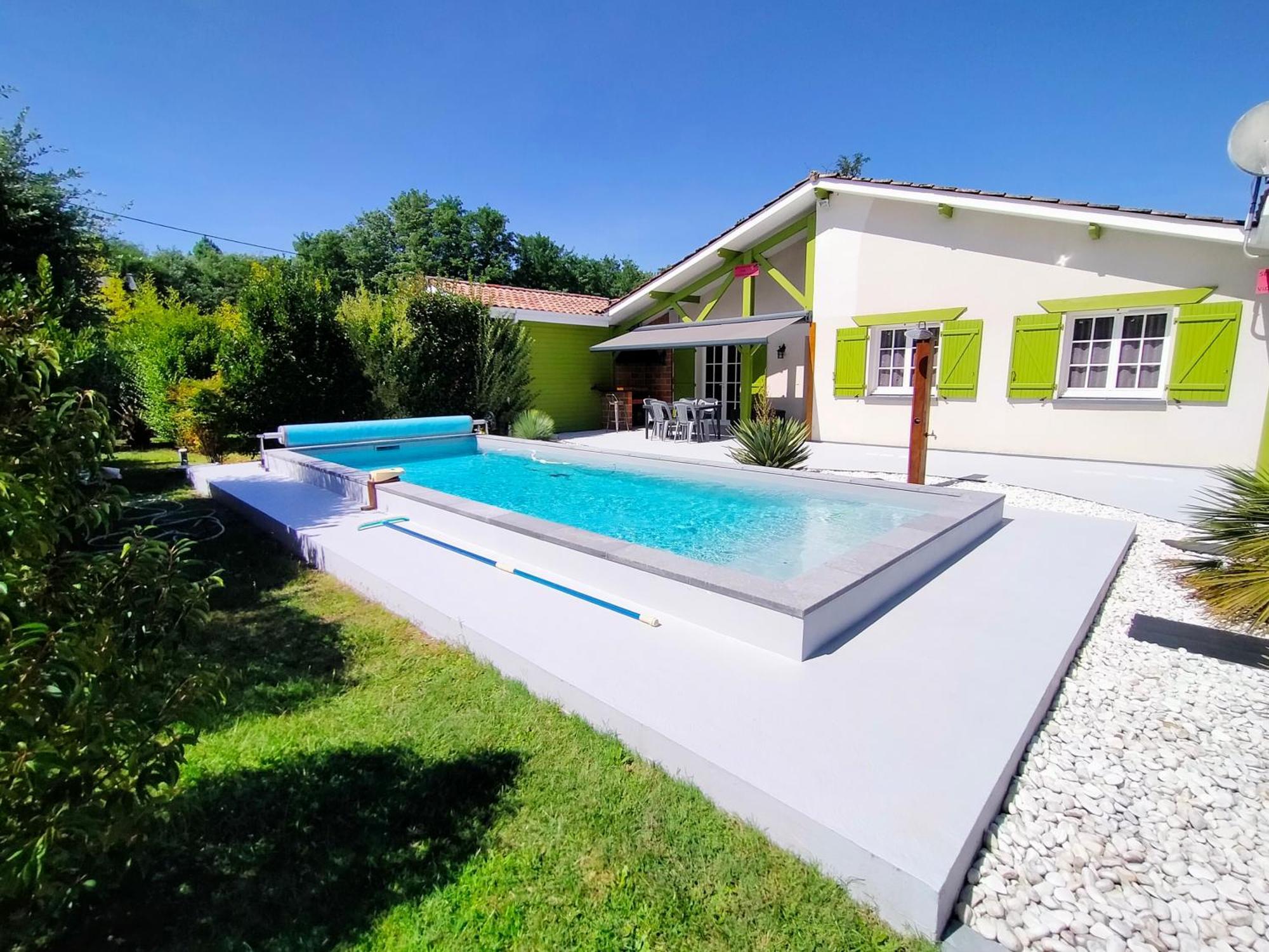 Gite Avec Piscine Et Espace Bien-Etre Partages Entre Bordeaux Et Lacanau Ocean (Adults Only) Brach Екстер'єр фото